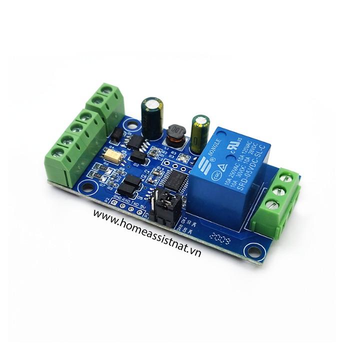 Bo Mạch Công Tắc 1 Cổng Điều Khiển Bằng TTL Modbus RS485 BMS1 (Hỗ trợ HomeAssistant)