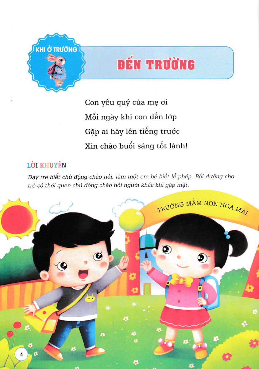Học Kỹ Năng Sống Bằng Thơ - Khi Ở Trường _VT