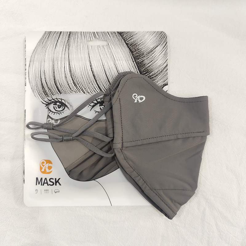 Khẩu Trang Thời Trang Unisex Cao Cấp Fashion Masks Hàng Chính Hãng ( Vải Thoáng Lót Lưới Mềm Êm Ái, Dây Đeo Rút Chỉnh Co Giãn Tiện Lợi )