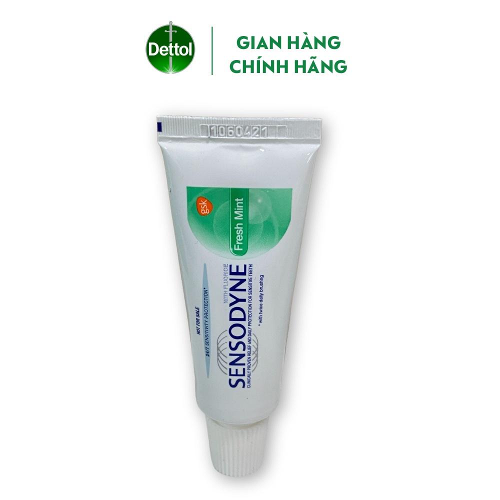 [Quà tặng không bán] Kem Đánh Răng Sensodyne Fresh Mint 18g/ tuýp