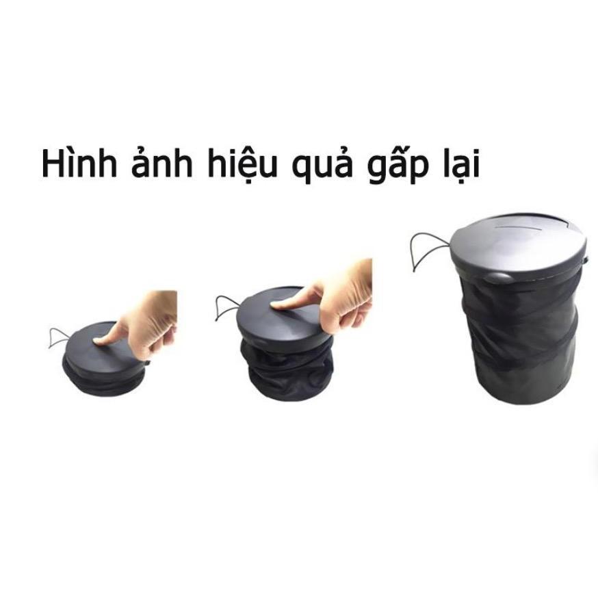Thùng đựng rác trên xe ô tô có thể gấp lại được - Home and Garden