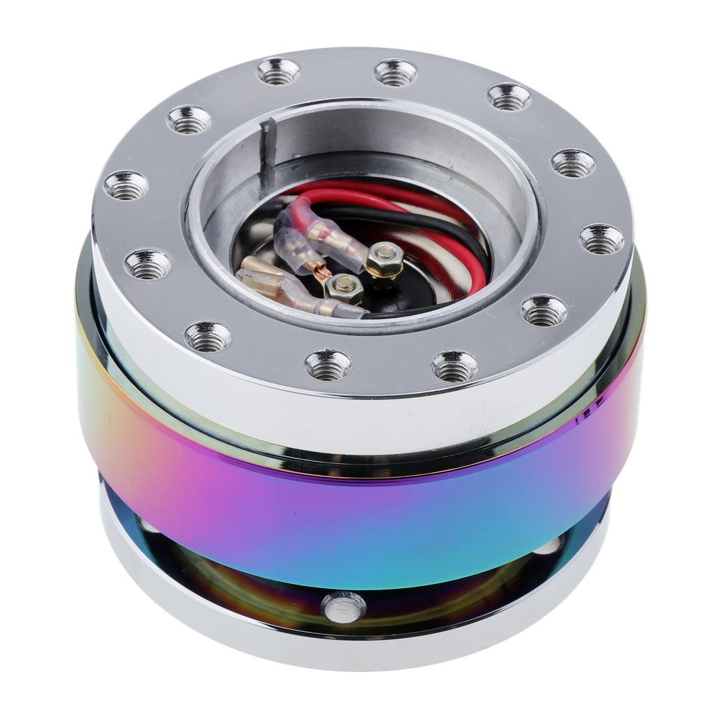 Racing Steering Wheel Quick Release Hub Adapter Snap Off Kit