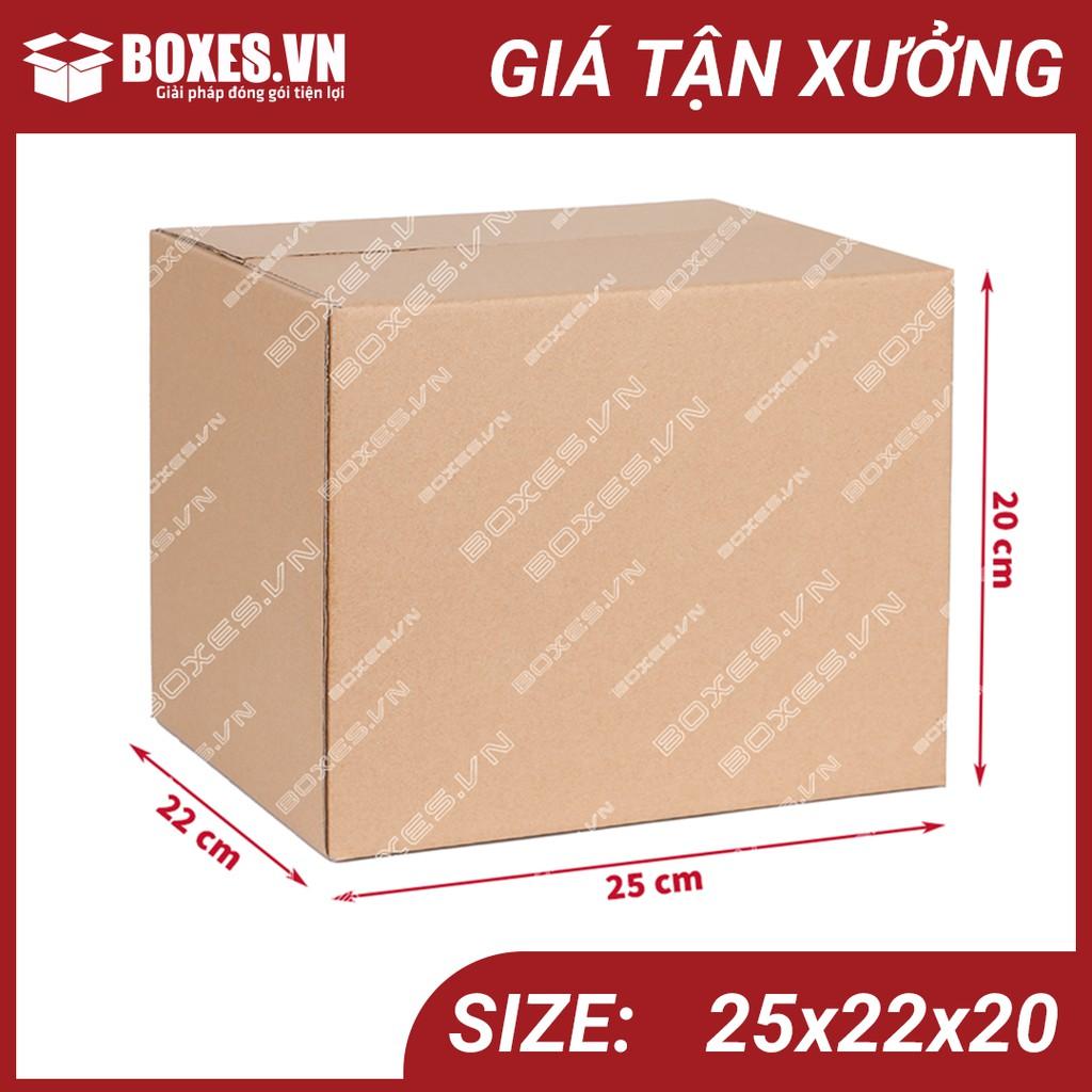 25x22x20 Combo 20 hộp Carton đóng gói hàng giá tại xưởng