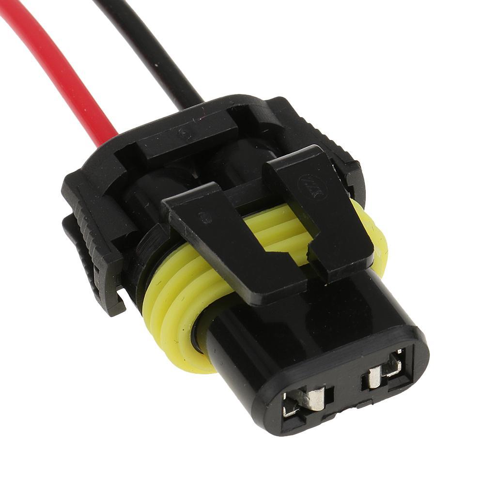 10 Pieces 9005 Headlight Fog Light Universal Wiring Harness Socket Wire