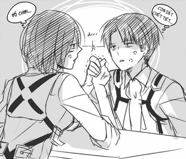 tấn công người khổng lồ - doujinshi eren x mikasa chapter 35 3