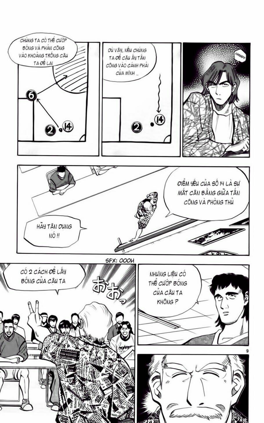 vũ điệu trên sân cỏ - fantasista chapter 72 9