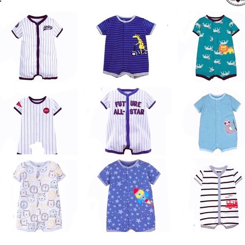 (Không chọn mẫu)Body đùi cho bé trai bé gái cotton xuất dư xịn ️ 0-24M