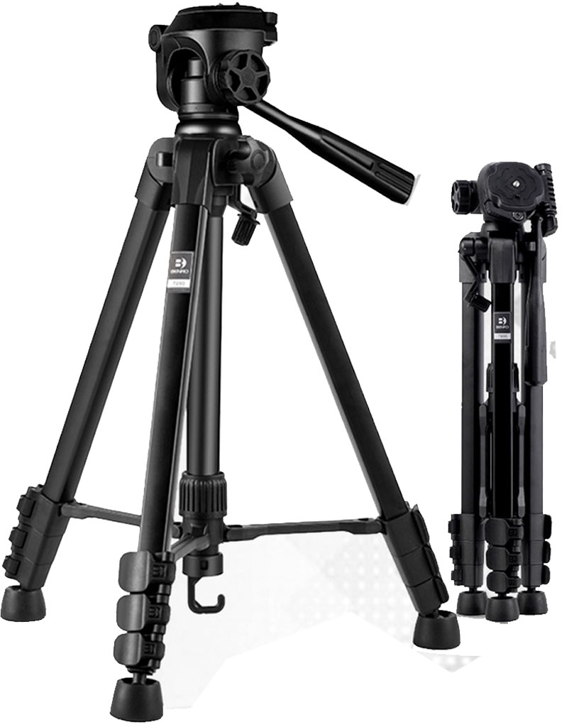 Chân máy ảnh Tripod Benro T890 + Remote cho máy ảnh, Hàng chính hãng