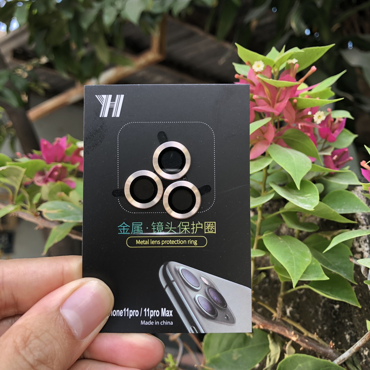 Vòng Bảo Vệ Camera Dành Cho iPhone 11Pro/ 11Pro Max - Chống Bụi, Hạn chế vân tay & Mờ Camera - Bảo Vệ Toàn Diện Cho iPhone Của Bạn - Hot Trend 2021