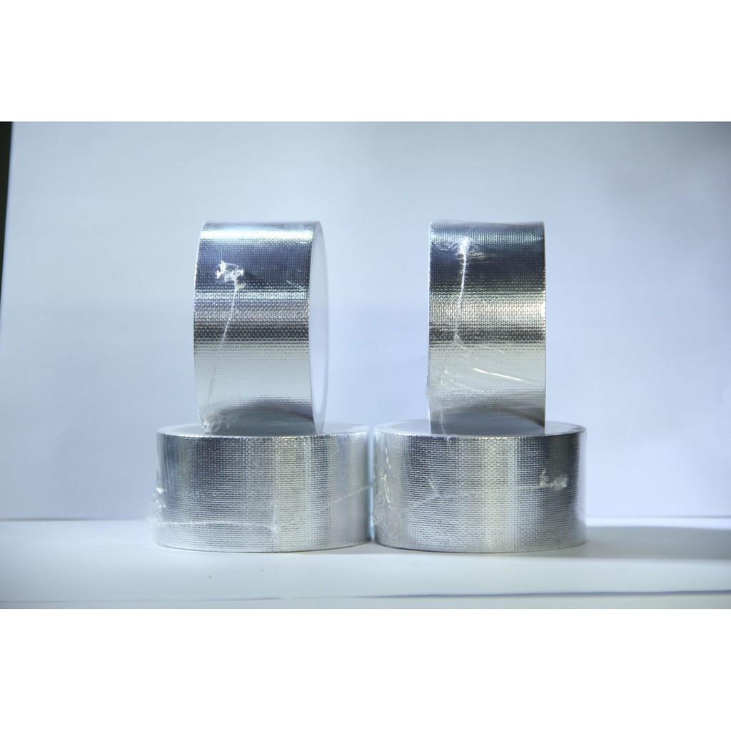 5 cuộn băng dính nhôm siêu bền, có thể chịu nhiệt khổ 48mm