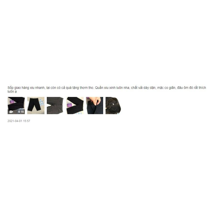 Quần legging lửng nữ nâng mông- quần legging nữ lửng JOSEE’ thun lạnh co giãn 4 chiều