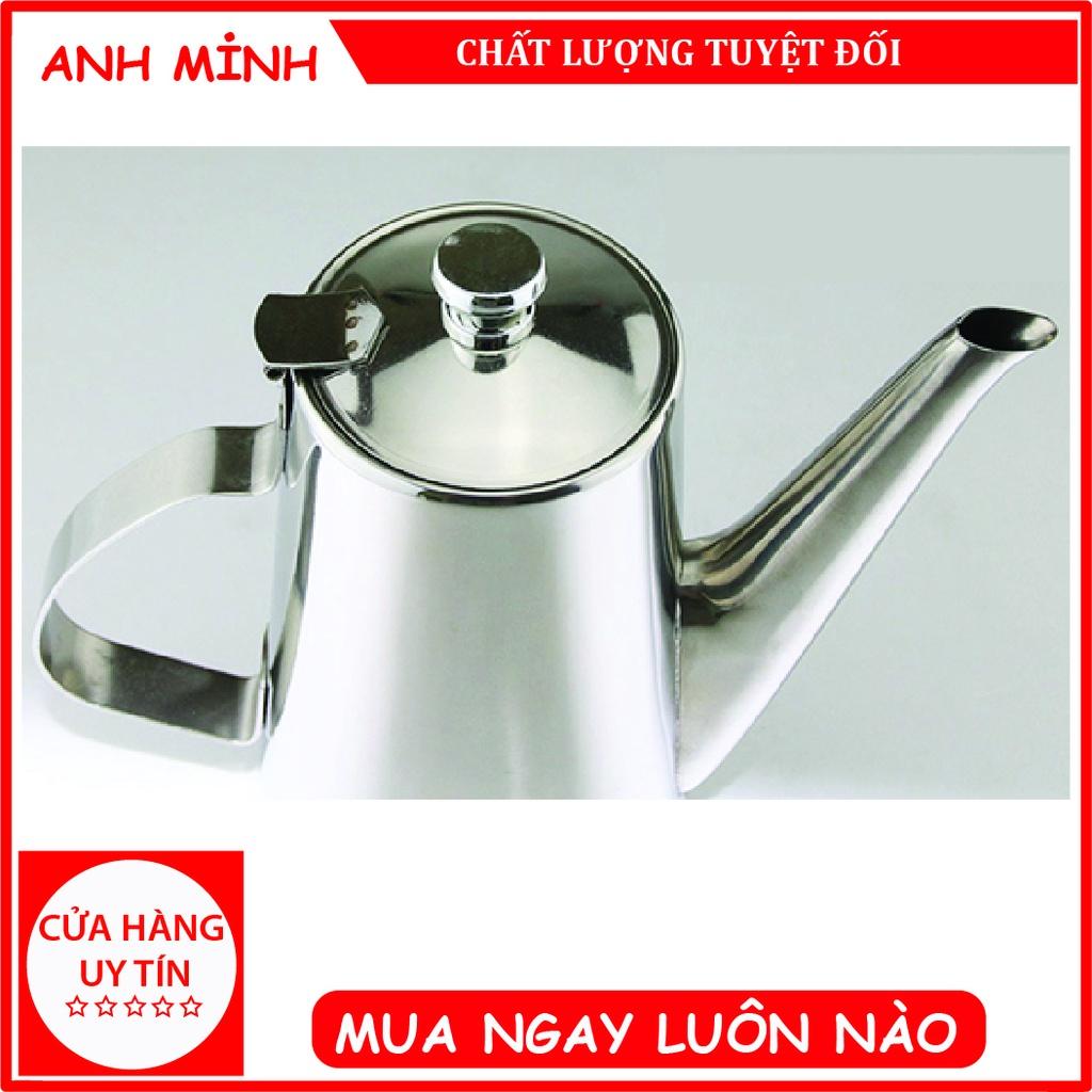 Bình Inox có vòi rót - Ấm đựng trà pha cà phê 2 lít - Dụng cụ gia đình Anh Minh