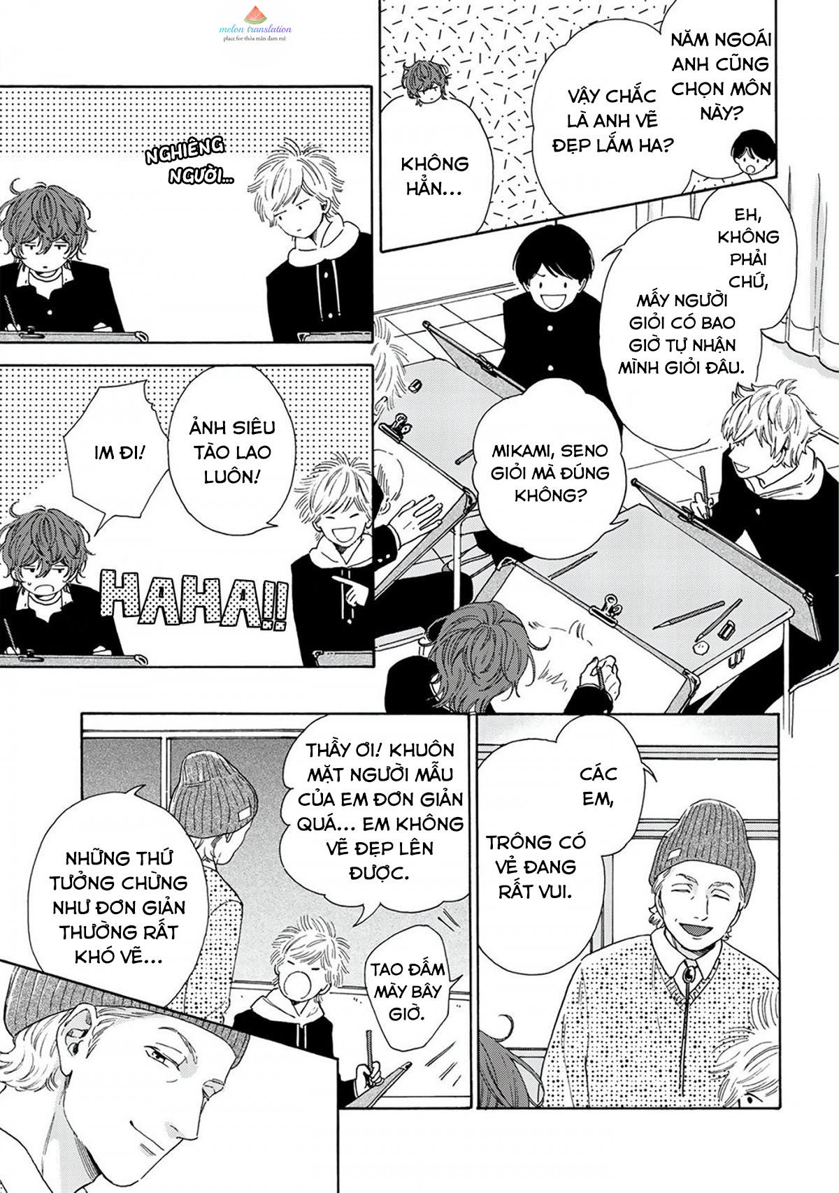 ngôi sao hạng nhất được vẽ bằng nụ hôn chapter 2 8