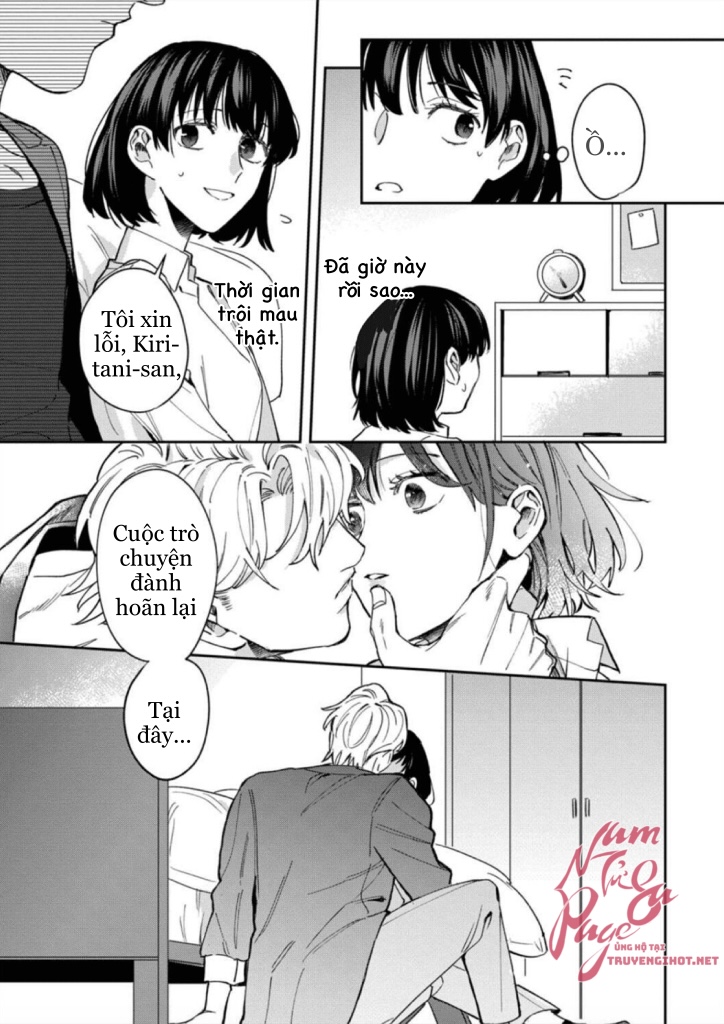 tôi không thể chỉ biết yêu thôi - cấp trên hay soi mói và cấp dưới nghiện mùi chapter 6.2 12