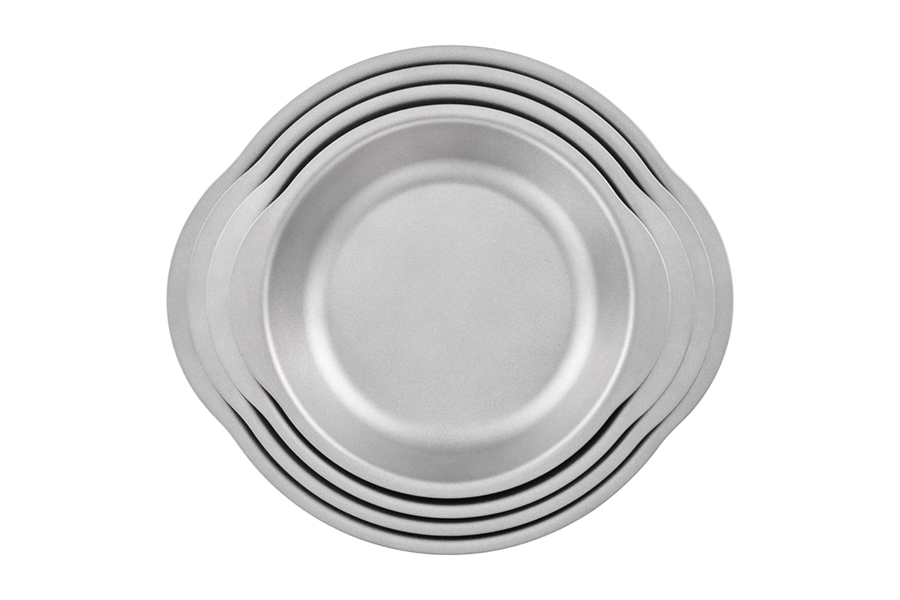 Đĩa ăn có tay cầm titanium KEITH Ti5392 / Ti5395