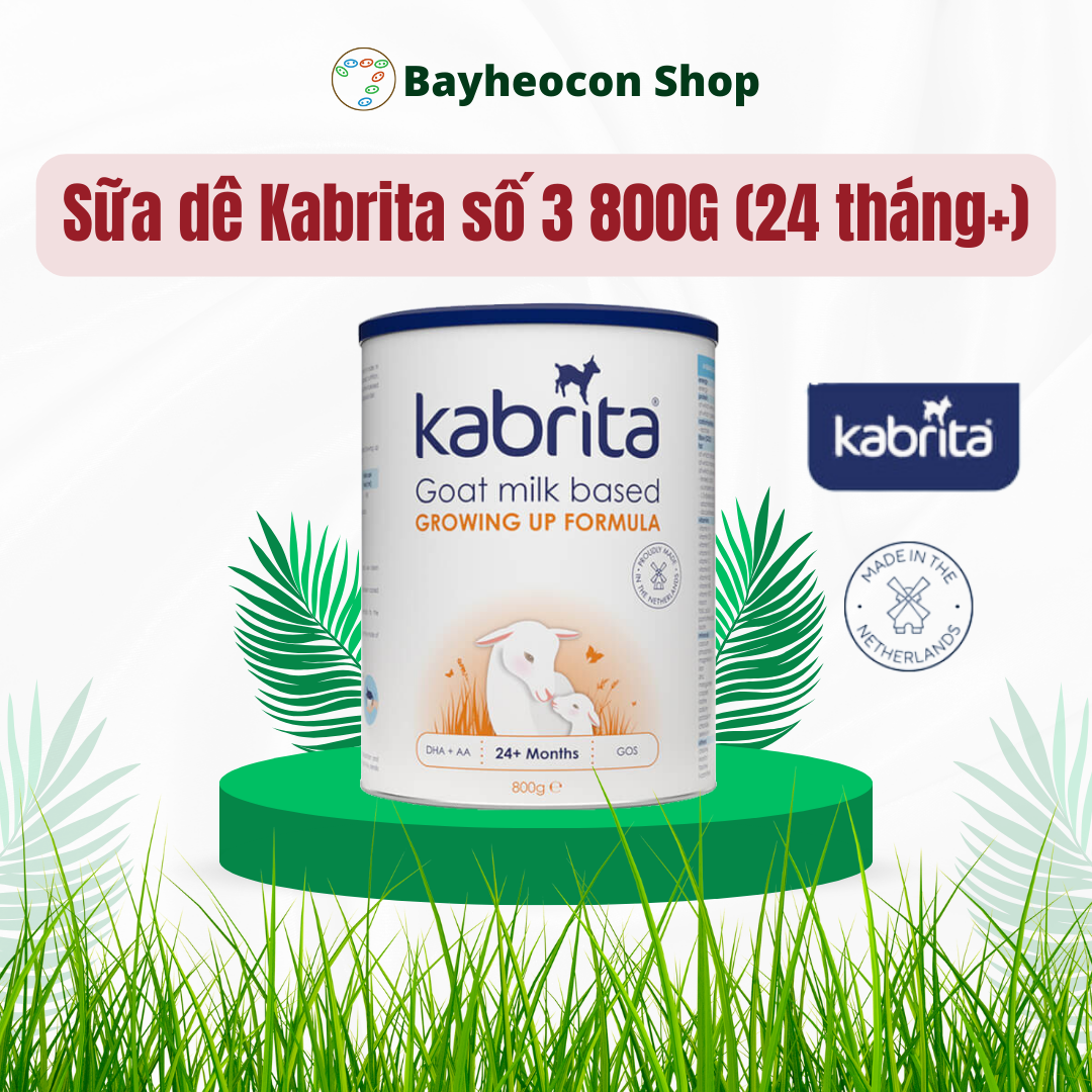 [DATE MỚI] Sữa dê Kabrita Số 3 800g (từ 2 tuổi)