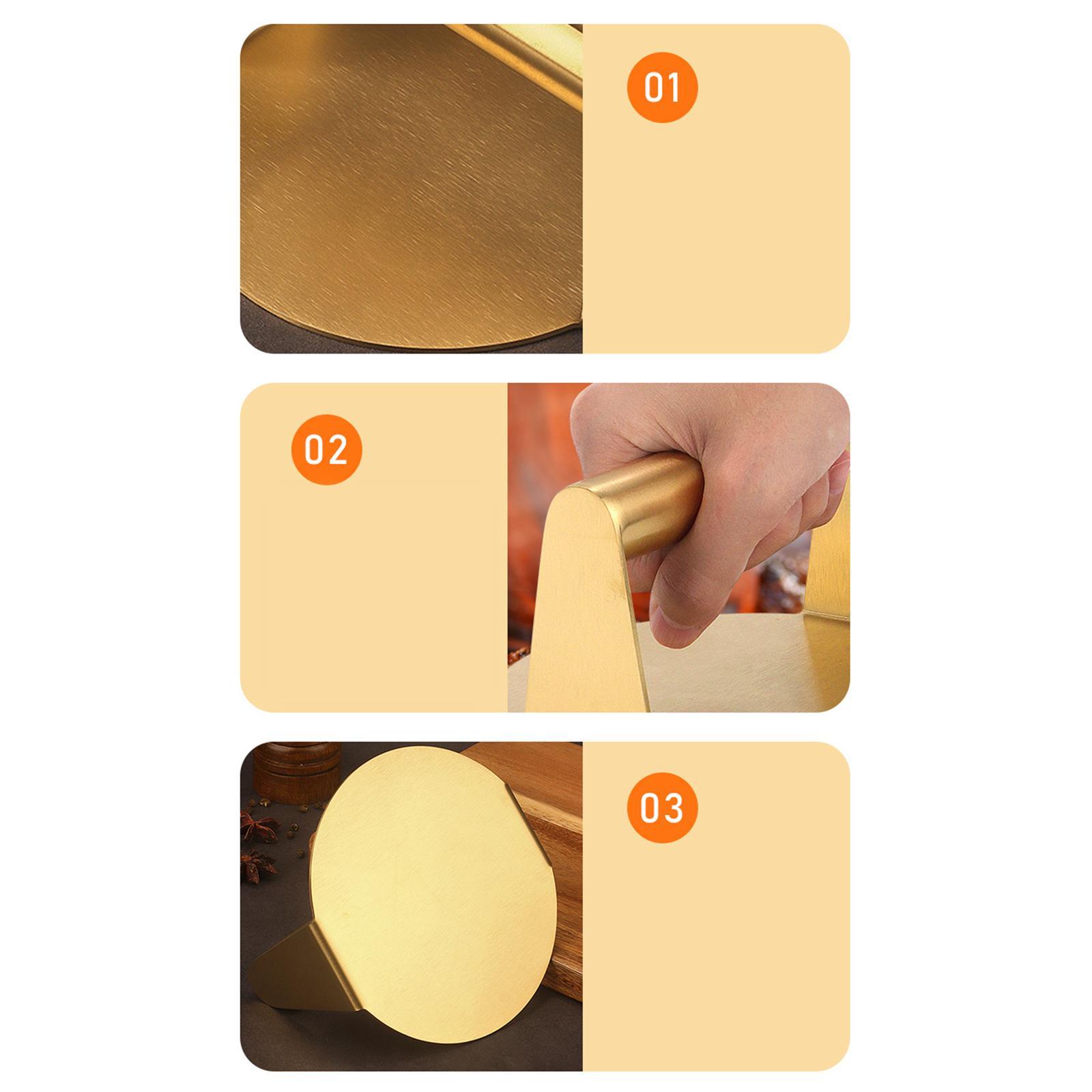 Press Round Burger Smasher Easy to Clean Hamburger Patty Maker for Flat Grill BBQ Steak Grilling Meat Patty