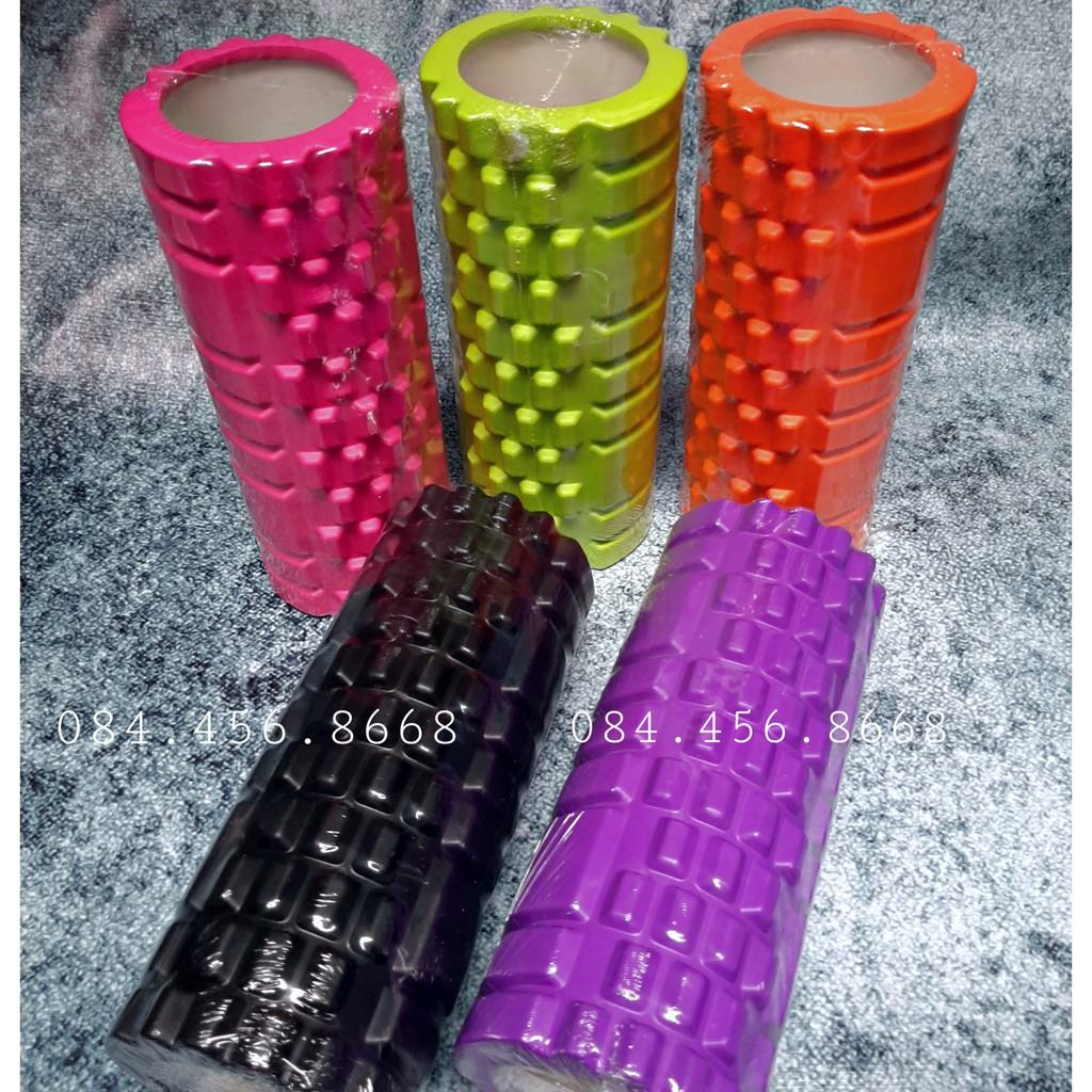 Con Lăn Massage Phục Hồi Cơ Foam Roller Tập GYM | Yoga