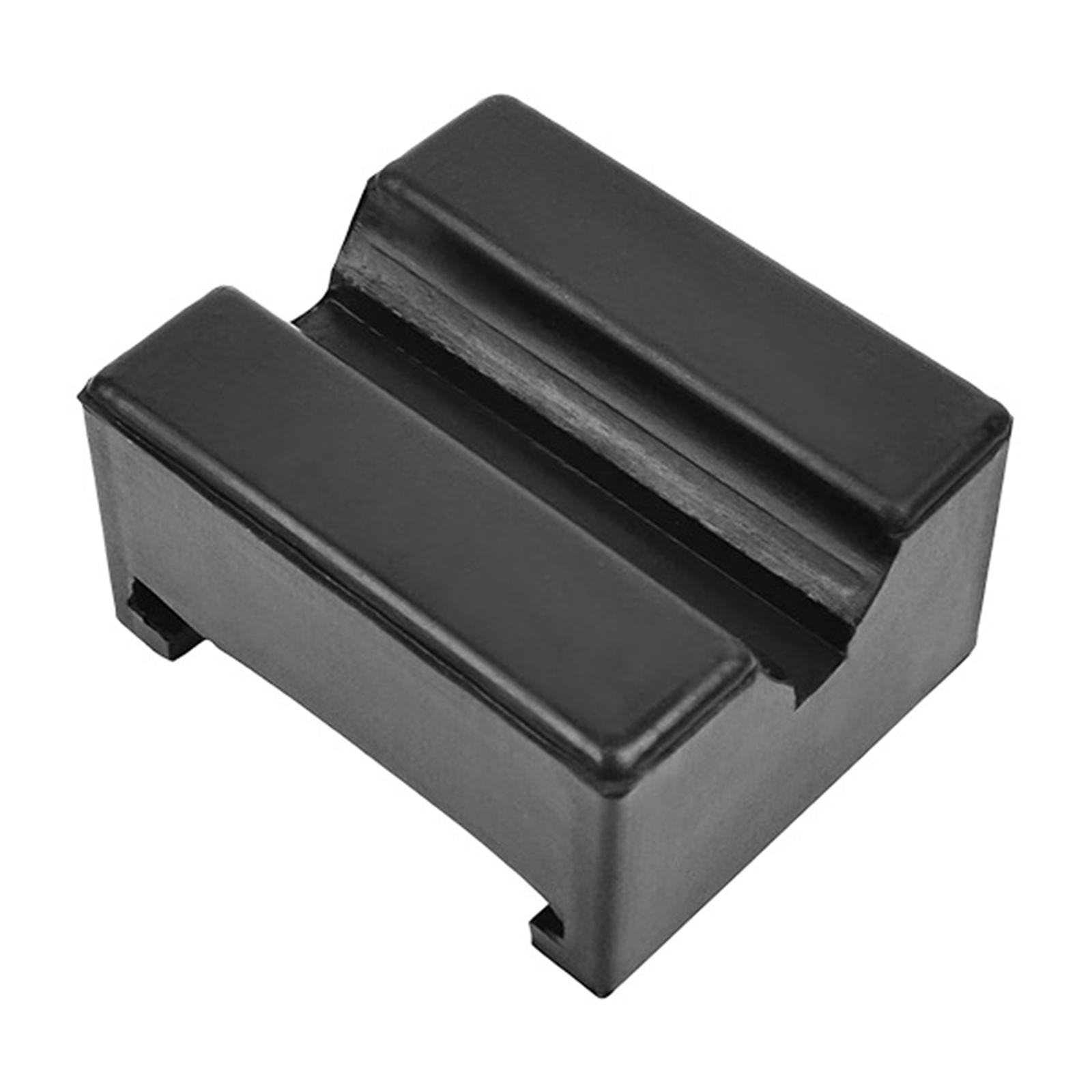 Black  Jack Stand Rubber Pad Universal Accessory Car Repair Tools for Jack Stand and Floor Jack Durable Slotted Frame Jack Stand Pad