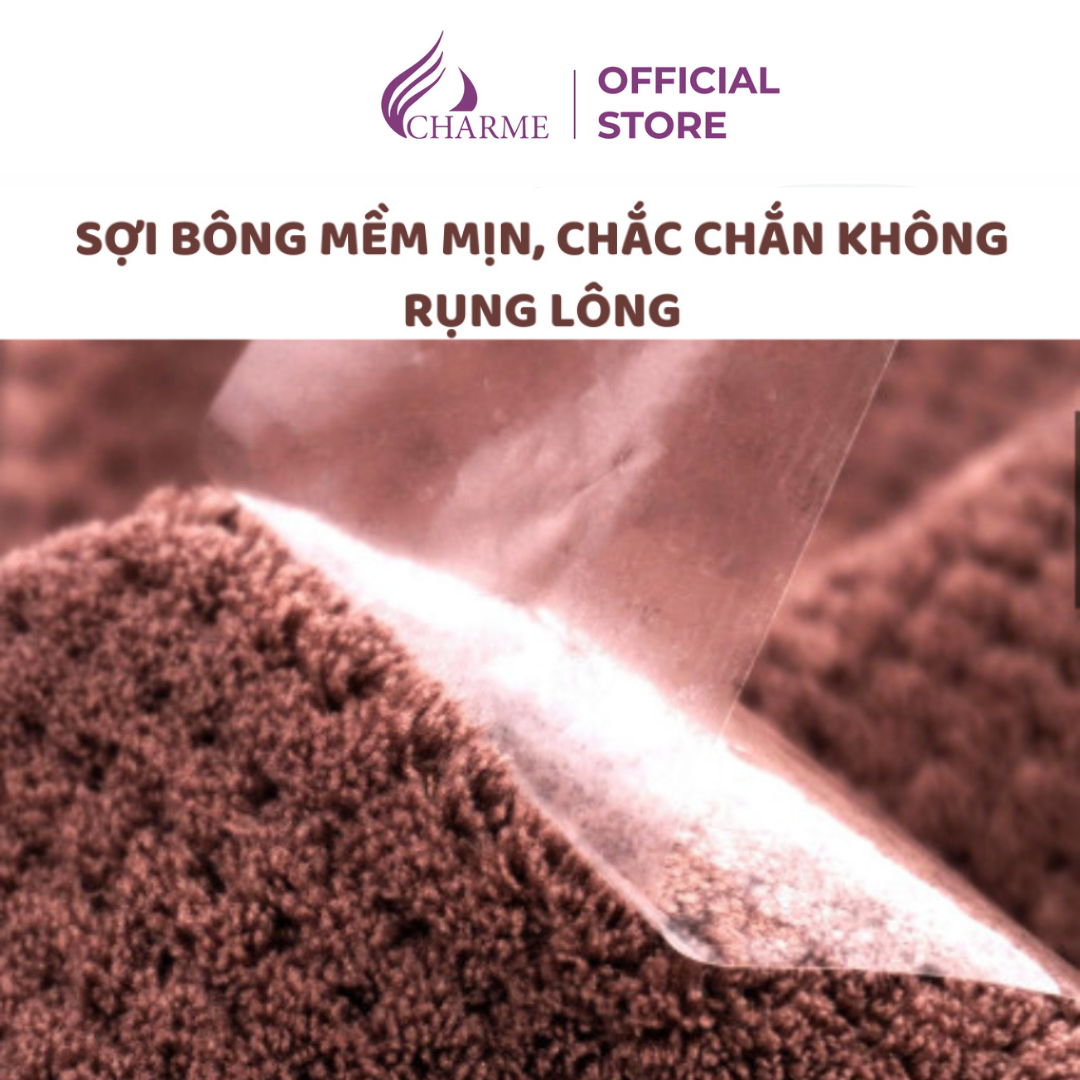 Khăn tắm công nghệ sợi Microfiber Nhật Bản thấm hút cực tốt, mềm mịn không bai xù
