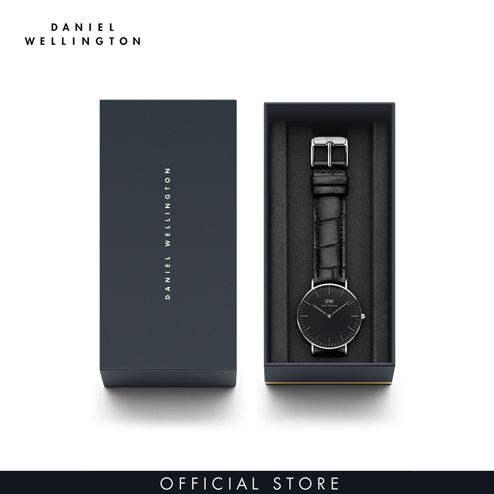 Đồng hồ Nam, Nữ Daniel Wellington dây da - Classic Reading 36mm DW00100147