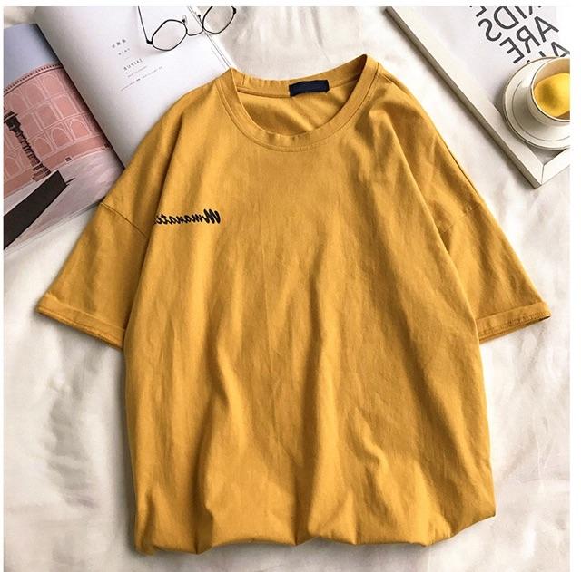 Áo thun tay lỡ form rộng