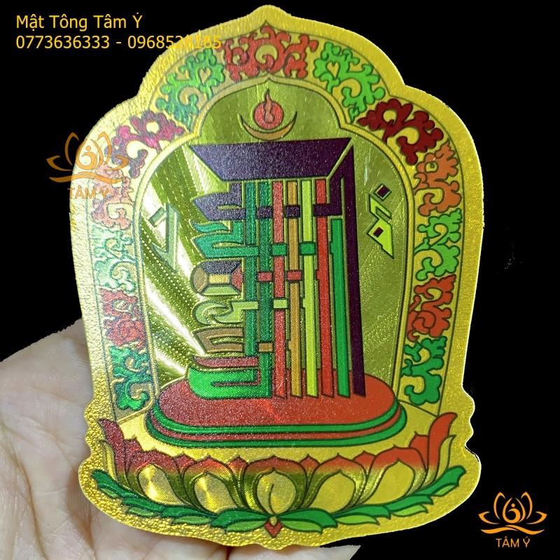 Miếng dán Thời Luân Kim Cang Kalachakra