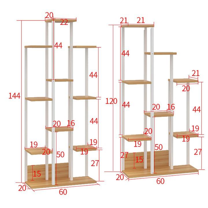 Kệ Để Hoa Giá Để Hoa Nhiều Tầng Đa Năng Trang Trí Phòng Khách, Ban Công MGK026