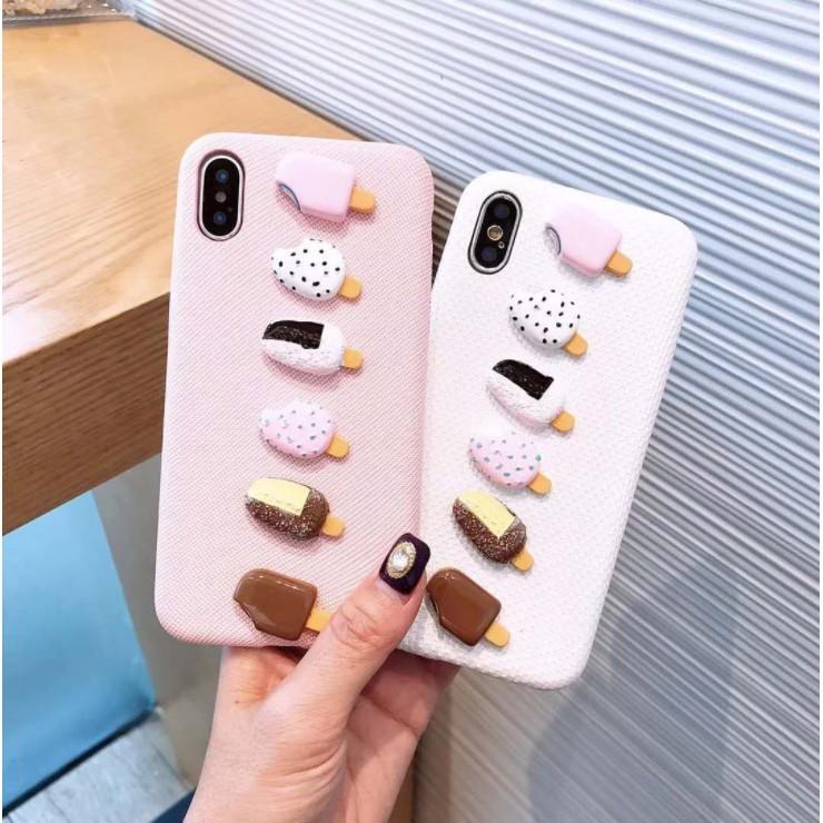 HN * Túi combo 30-50 charm kem que các loại cho các bạn làm Jibbitz, trang trí điện thoại, DIY