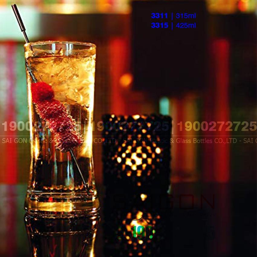 Ly Thủy Tinh Tango Hi Ball 315ml , 425ml | Tùy Chọn Dung tích , Nhập Khẩu Thái Lan