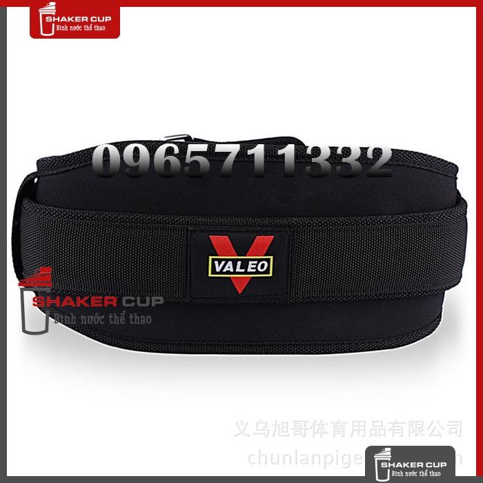 Đai Lưng Đai Mềm Tập Gym Bản To Valeo Squat Belt, hỗ trợ Squat