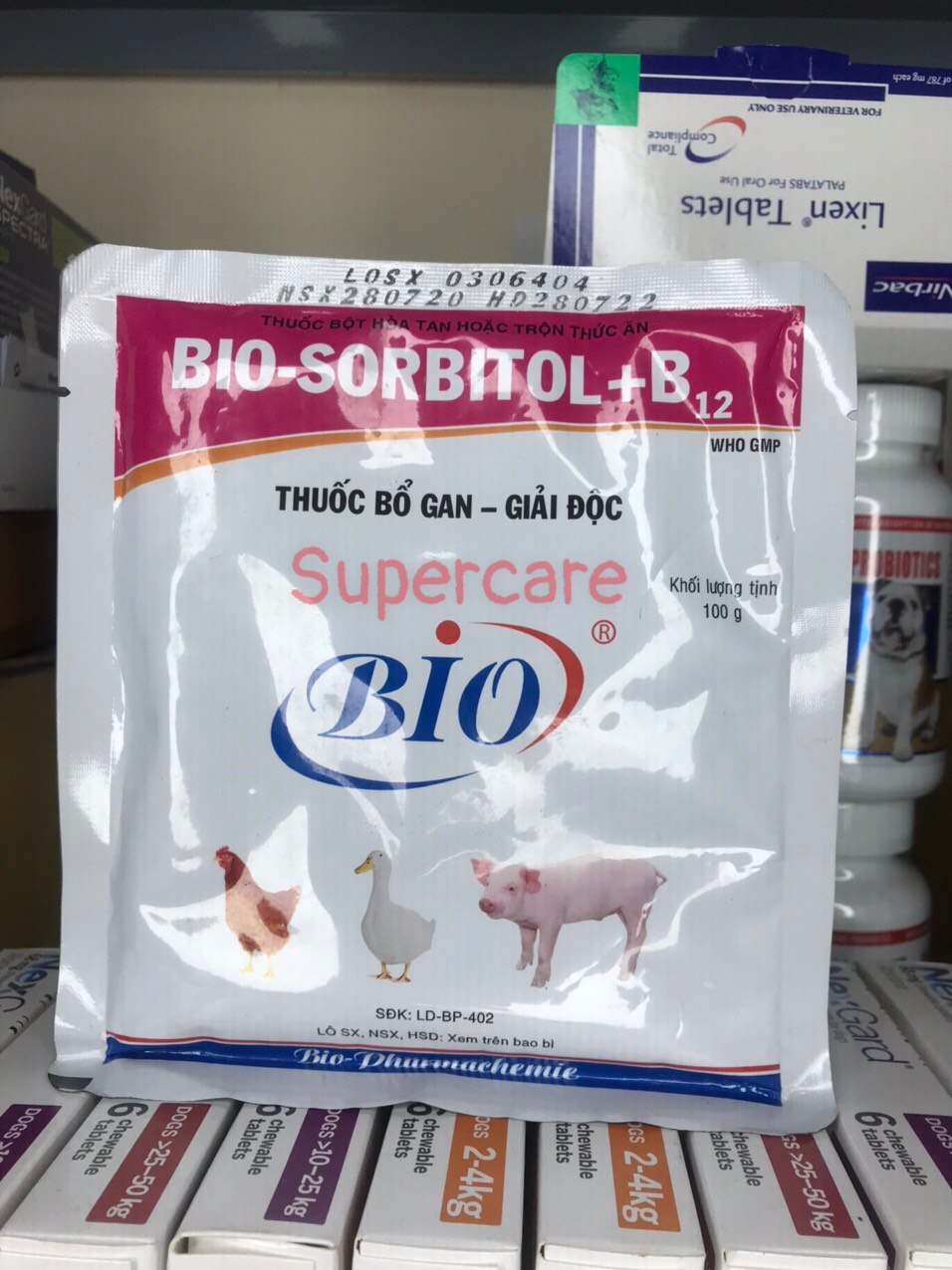 Bio Sorbitol+B12 100Gr Giải Độc Mát Gan