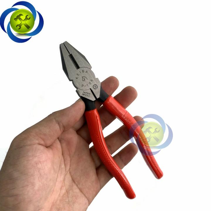 Kìm điện Keiba PH-106 Nhật Bản dài 150mm cán đỏ