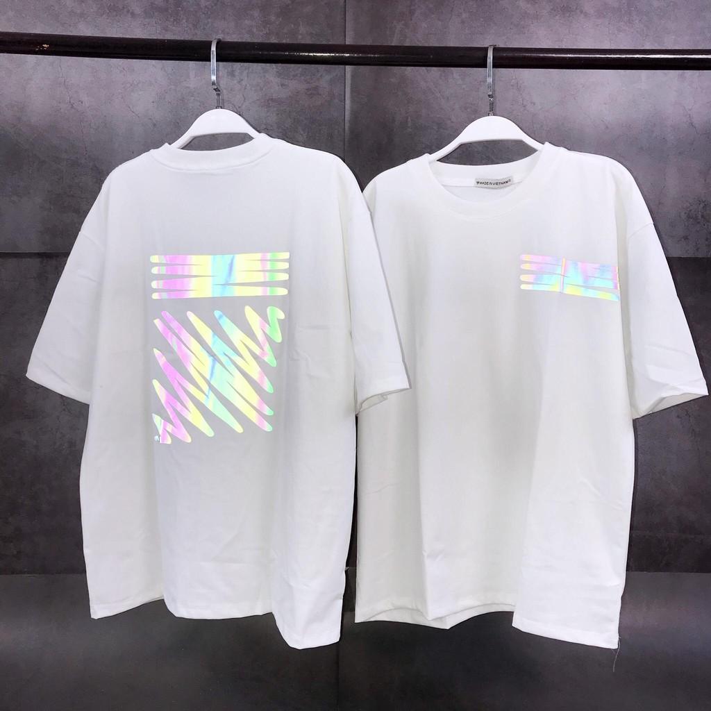 Áo thun Phản quang Unisex - OFF GẠCH