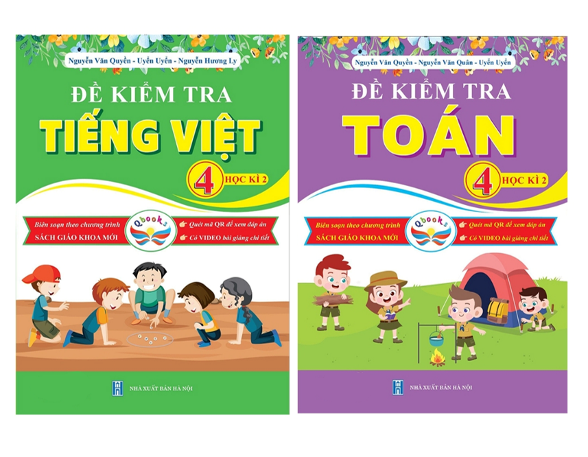 Sách - Combo Đề Kiểm Tra Toán Và Tiếng Việt Lớp 4 Học Kì 2 - Cánh Diều