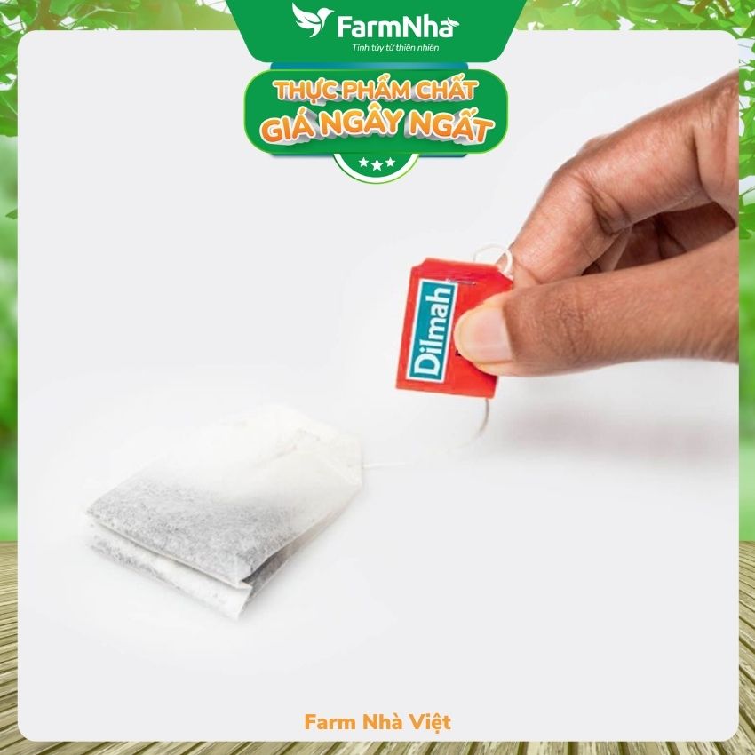 Trà Dilmah Strawberry túi lọc 30g 20 túi x 1.5g - Tinh hoa trà Sri Lanka