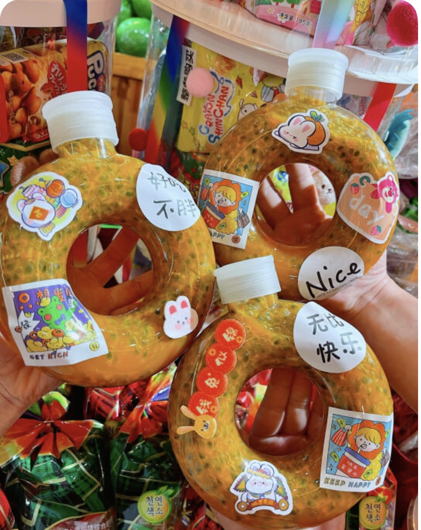 Bình nước Donut siêu đáng yêu