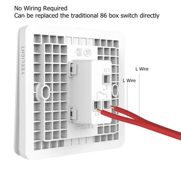 Công tắc tường dành cho đèn thông minh Yeelight - Hỗ trợ Slisaon - YLKG12YL / YLKG13YL / YLKG14Y