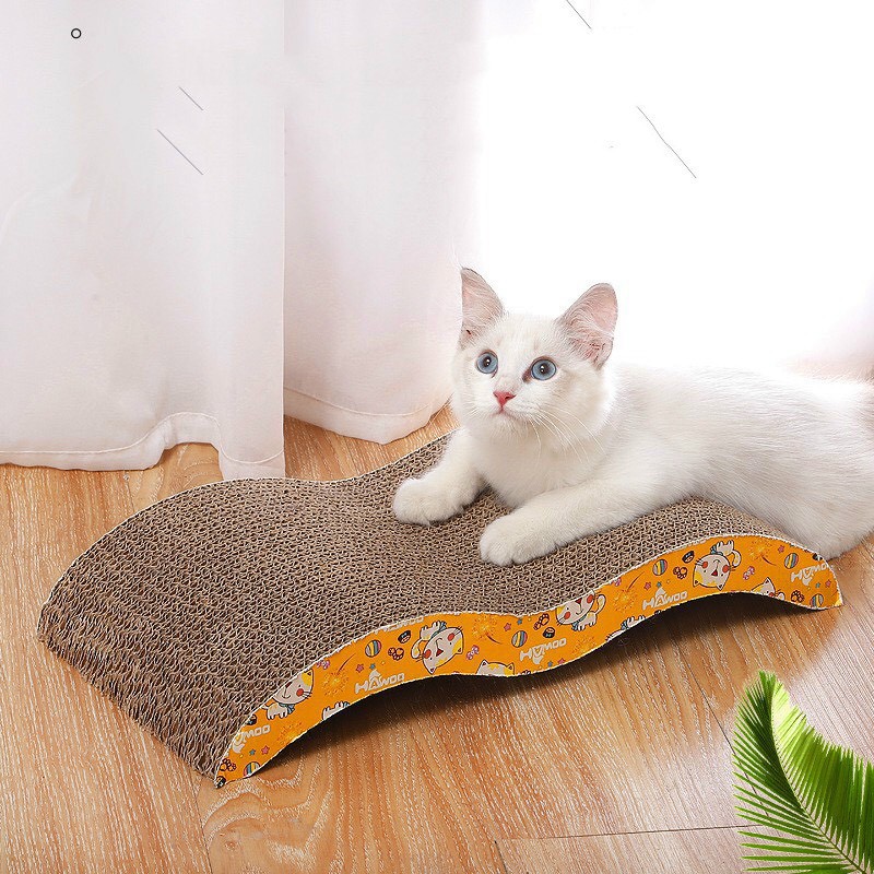 Bàn cào móng cho Mèo Size 40cm x 23cm Làm sạch móng Giúp móng luôn trong tình trạng tốt nhất Giúp mèo giải trí Xả stress