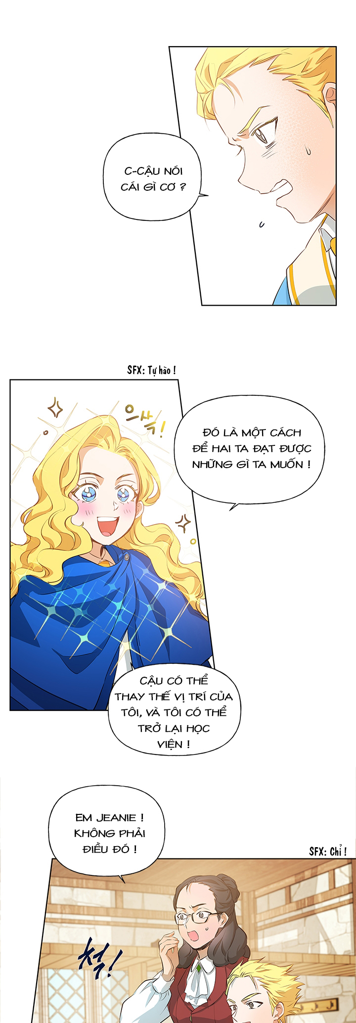 nhà nguyên tố tóc vàng chapter 24 28
