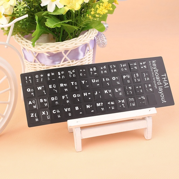 Hình ảnh Miếng dán bàn phím tiếng Thái Lan (Thai Keyboard Stickers)