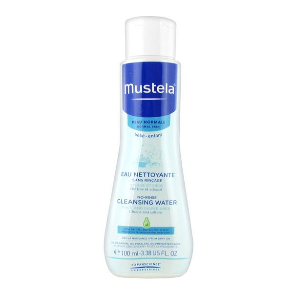Nước Làm Sạch Mặt Và Cơ Thể Cho Trẻ Sơ Sinh & Em Bé Mustela 100ml