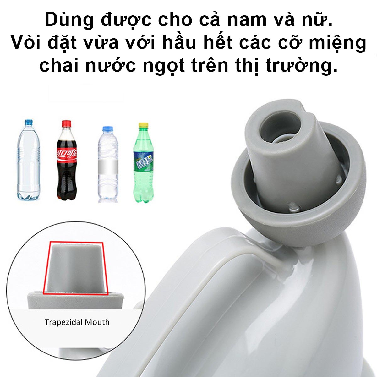 Dụng cụ đi tiểu khi đi ô tô / dã ngoại hoặc cho người bệnh