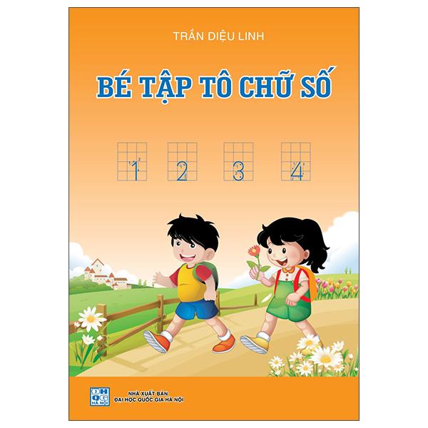 Hình ảnh Bé Tập Tô Chữ Số