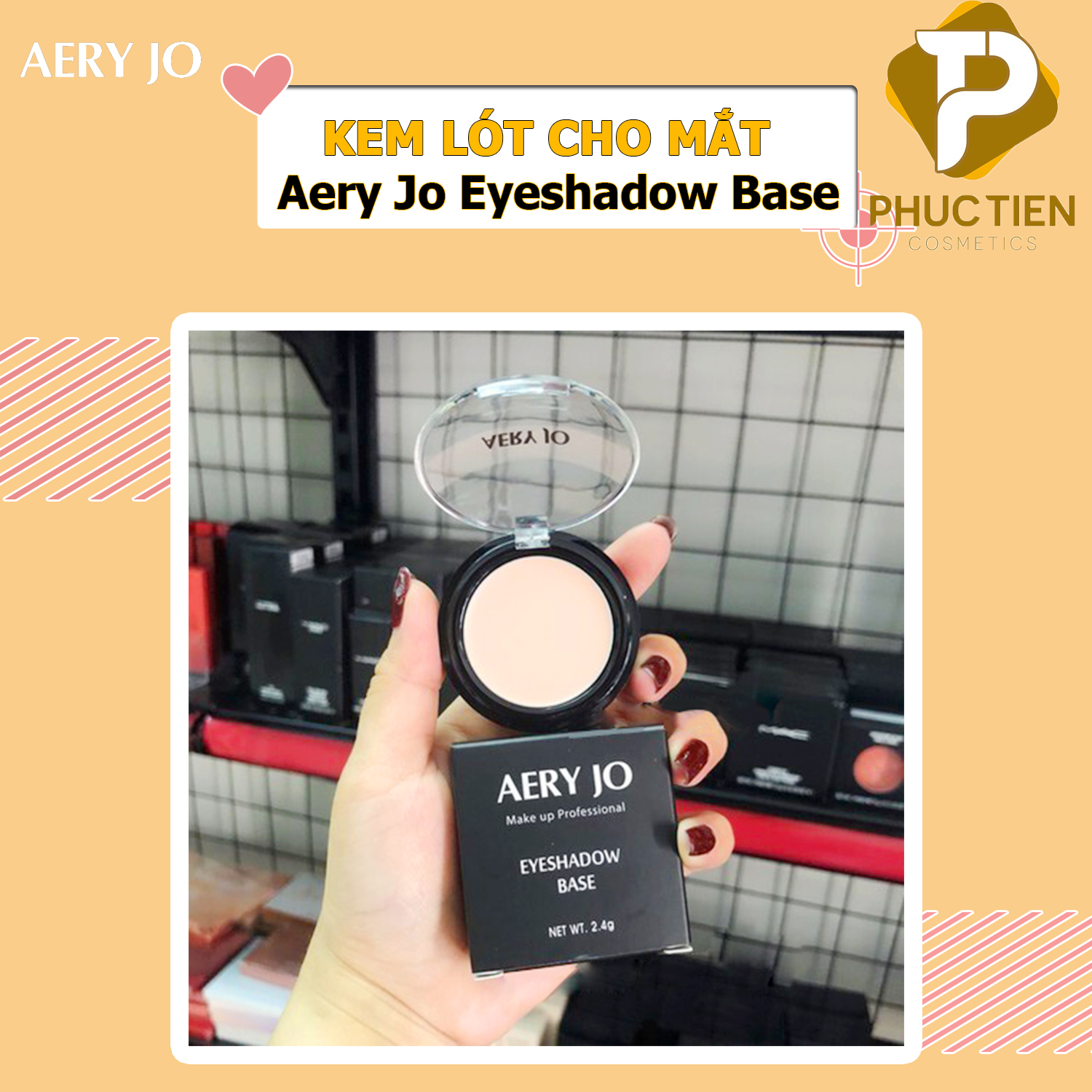 Kem Lót Mắt AERY JO EYESHADOW BASE