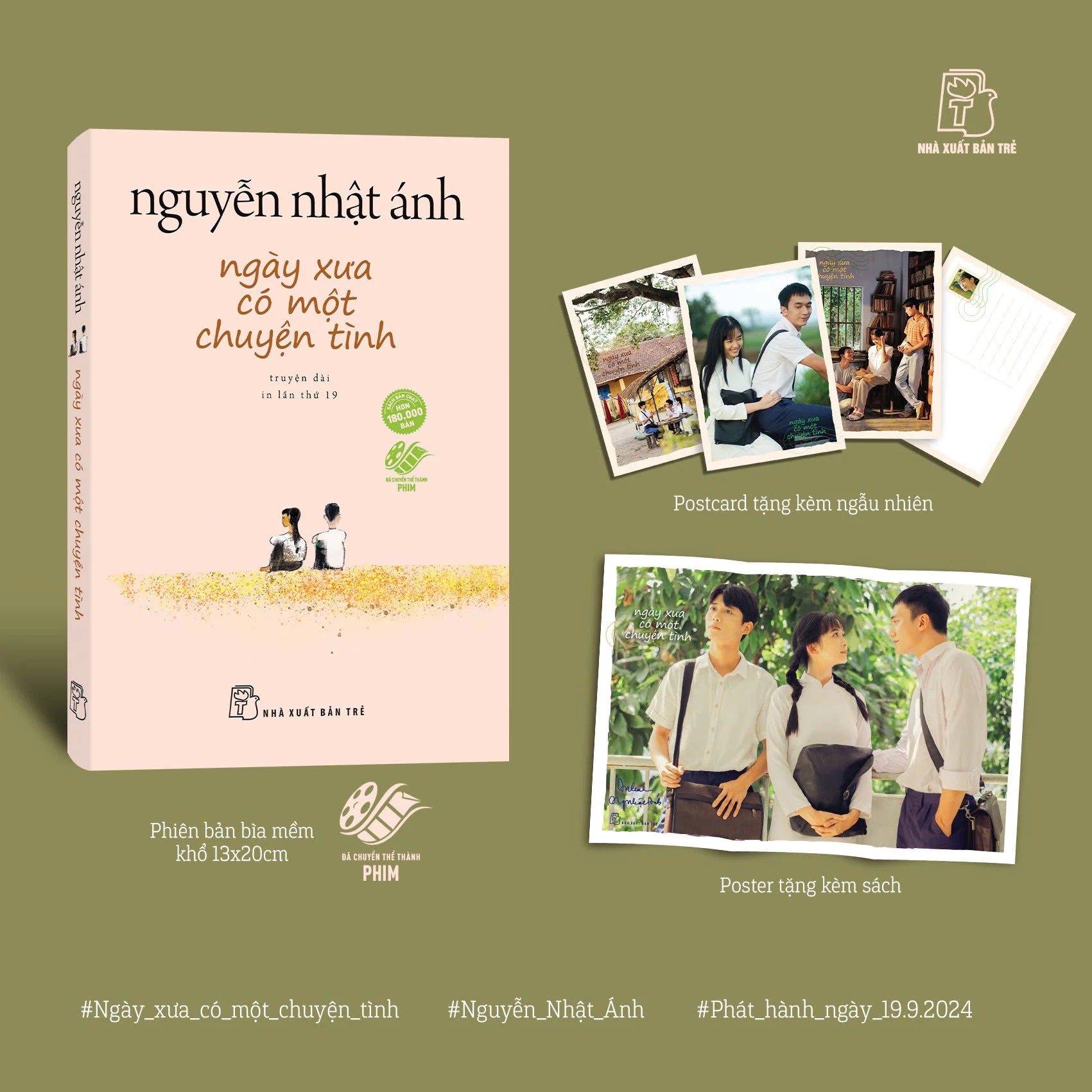 Ngày Xưa Có Một Chuyện Tình - Truyện dài (Bản in năm 2024) - Nguyễn Nhật Ánh