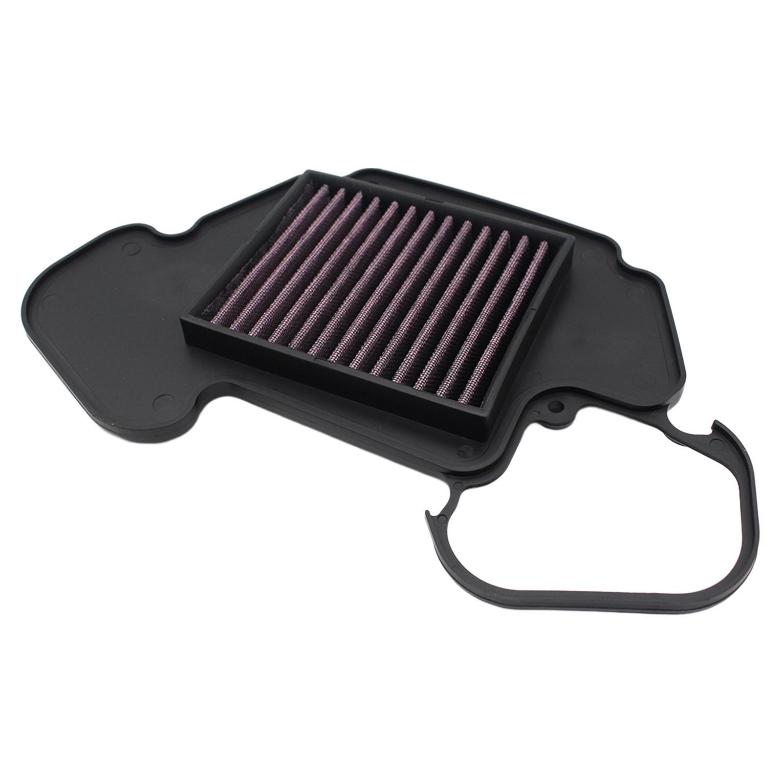 Motorcycle Air Intake Filter Cleaner Element, Accessory, Reusable, Durable Professional Easy Installation Easy to Use Easy to Clean Replacement