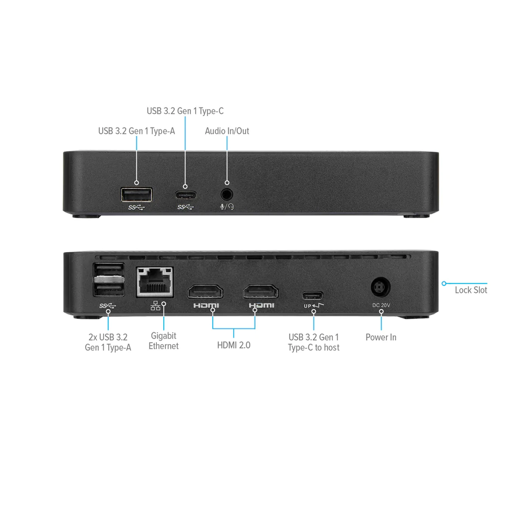 Cổng Dock chuyển đổi để bàn có chipset Targus DOCK310 hàng chính hãng