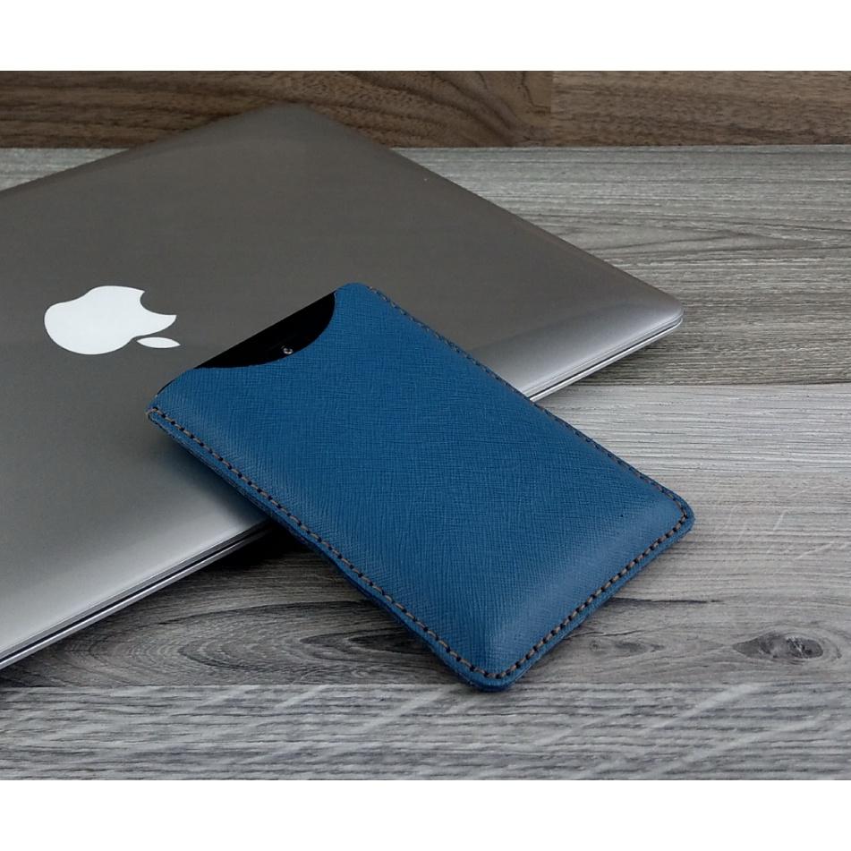 Bao da rút dành cho blackberry passport Q30/ Blackberry silver da bò safiano