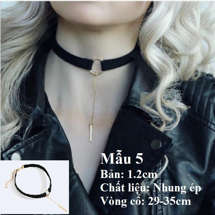 10 mẫu Chocker da - Vòng cổ hot trend